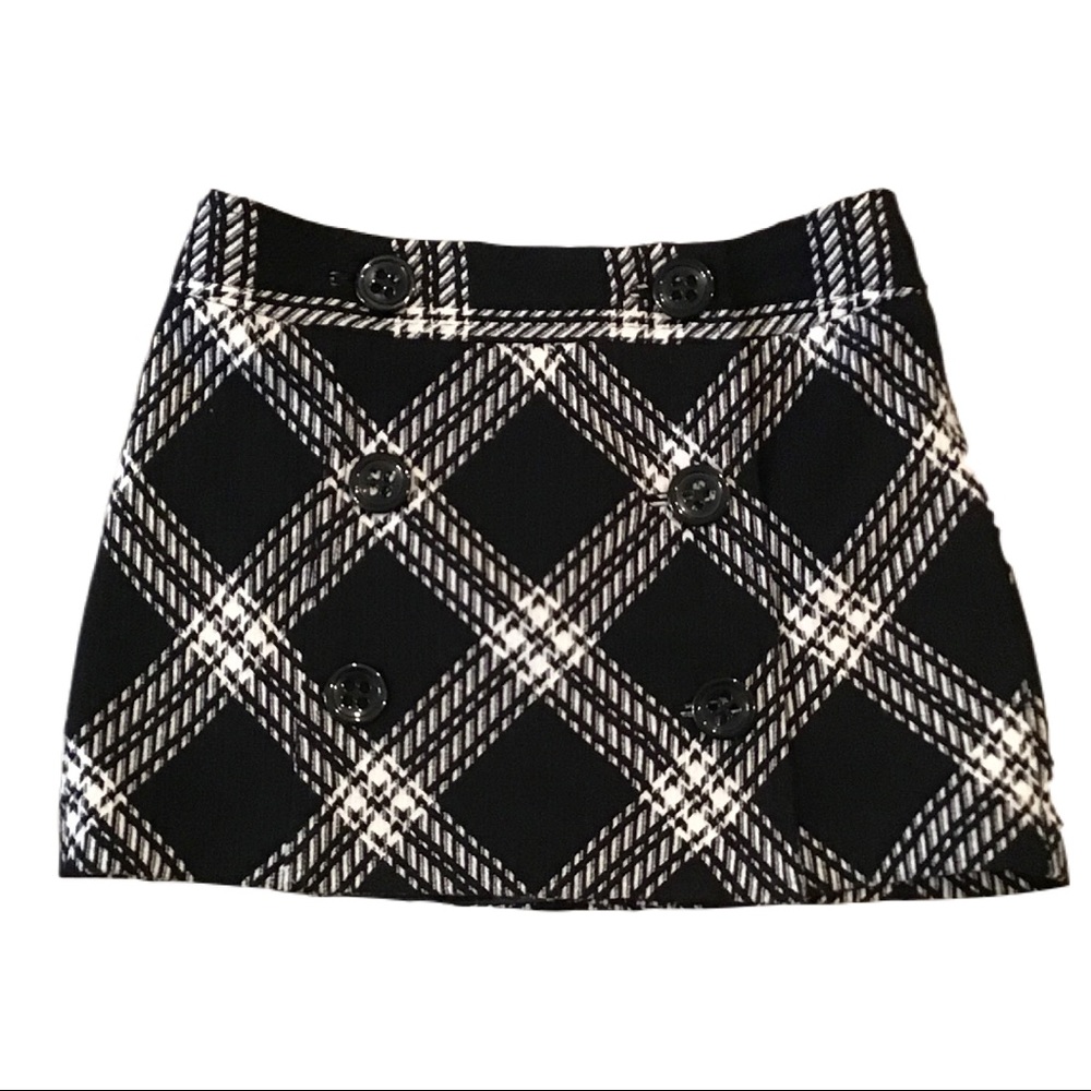 🆕 Express Plaid Wool Blend Mini Skirt